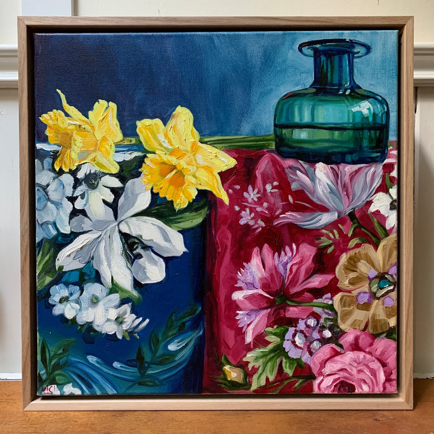 Daffodils on Double Sanderson - Available exclusively from FERRIS WHEEL BOWRAL