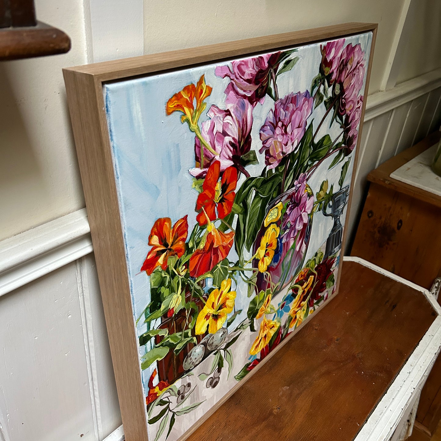 Quail eggs and Waratah - Souvenir