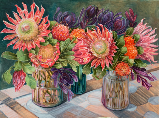 Proteas from the Gardens - EXCLUSIVE FERRIS WHEEL GALLERY