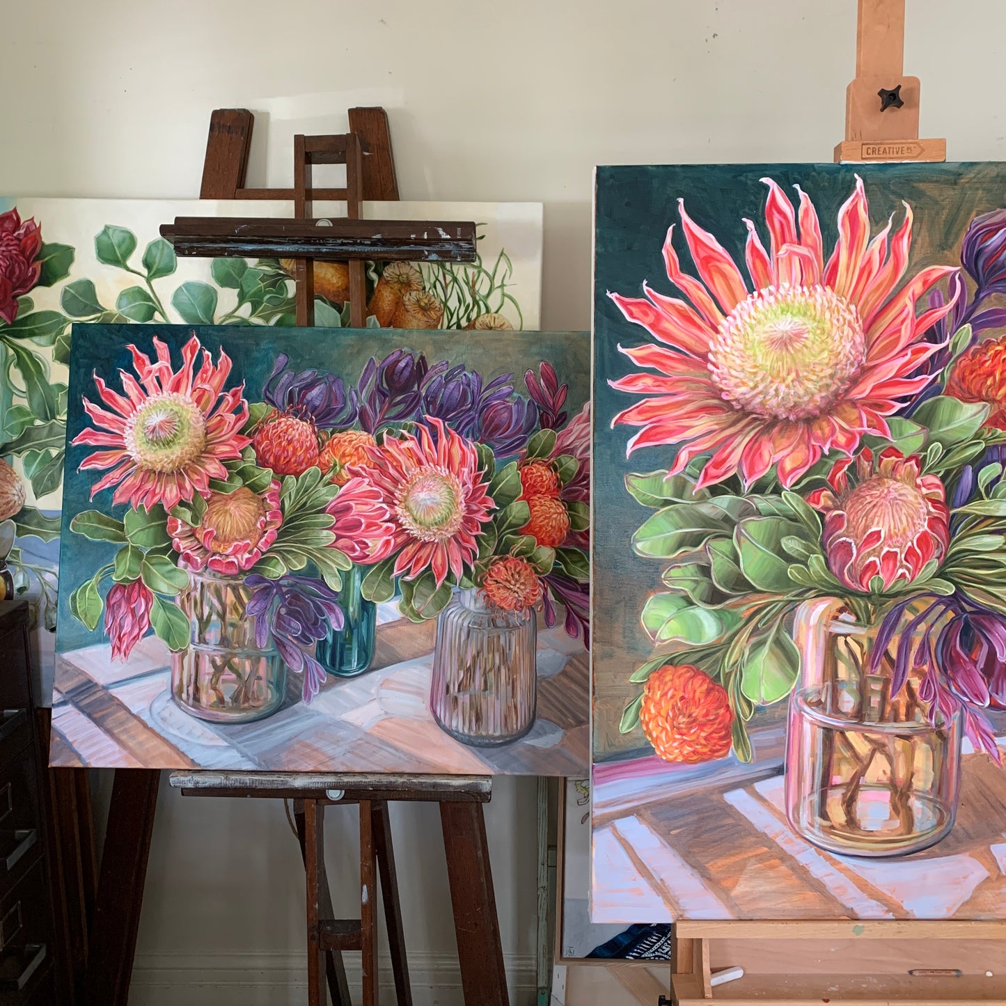 Proteas from the Gardens - EXCLUSIVE FERRIS WHEEL GALLERY