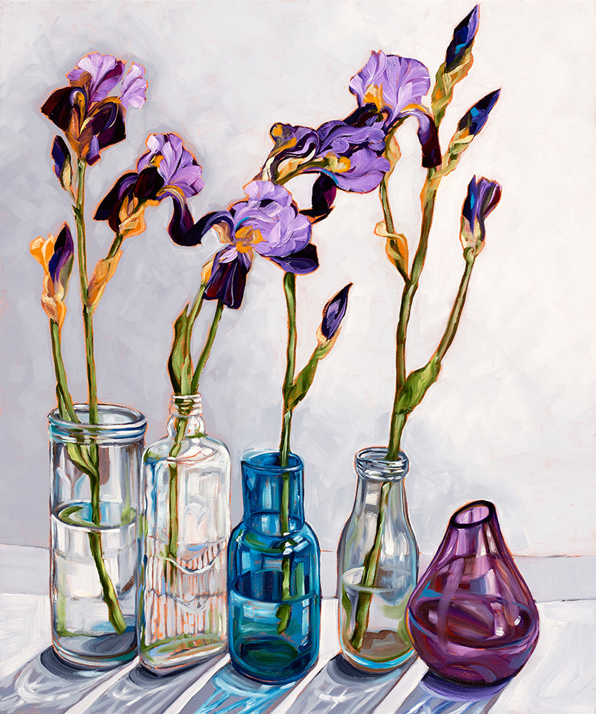 Serendipity - Iris down the road - PRINT LIMITED EDITION of 50