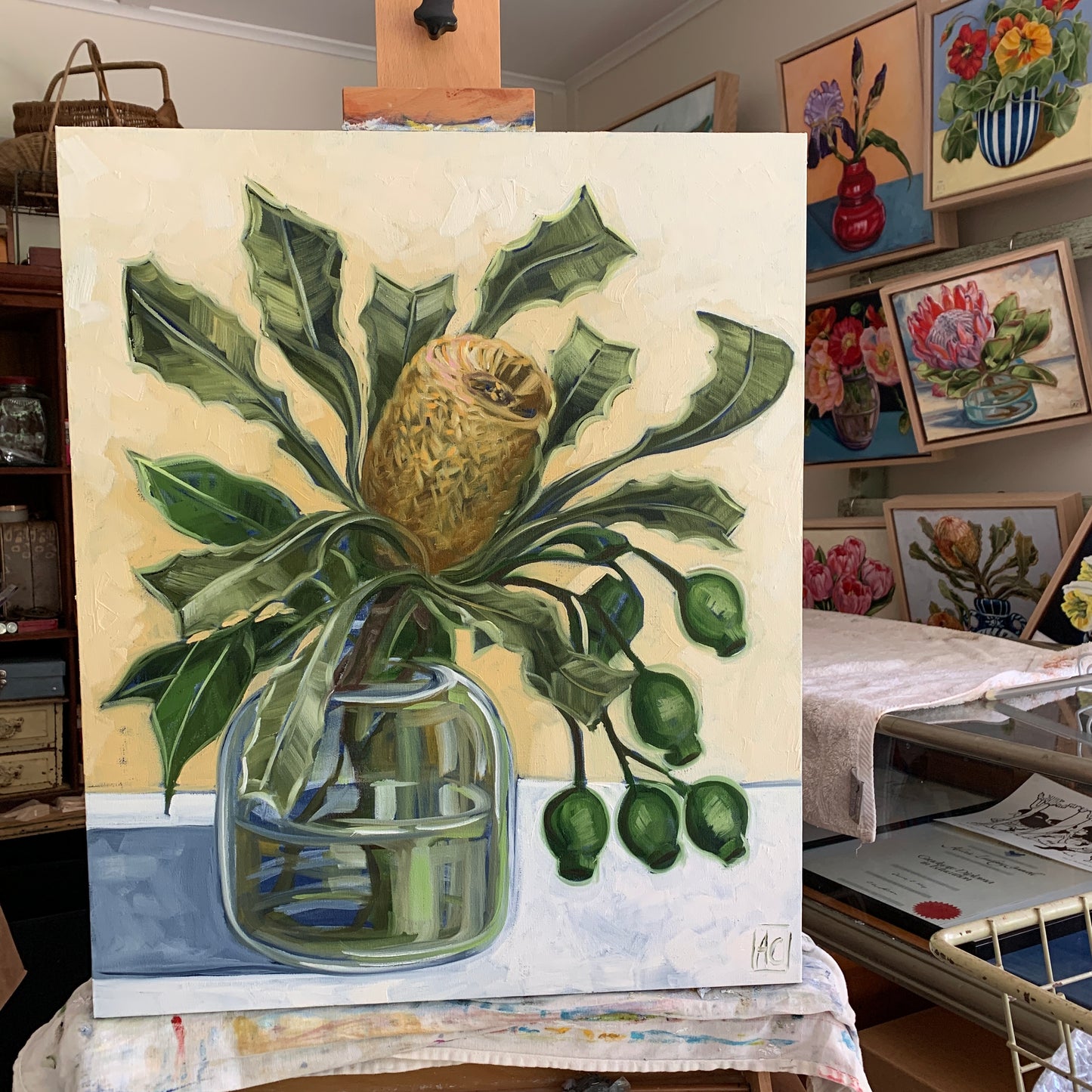 STUDY BRUSH 8 NEEF 95 FLAT STIFF SYN SERIES 1