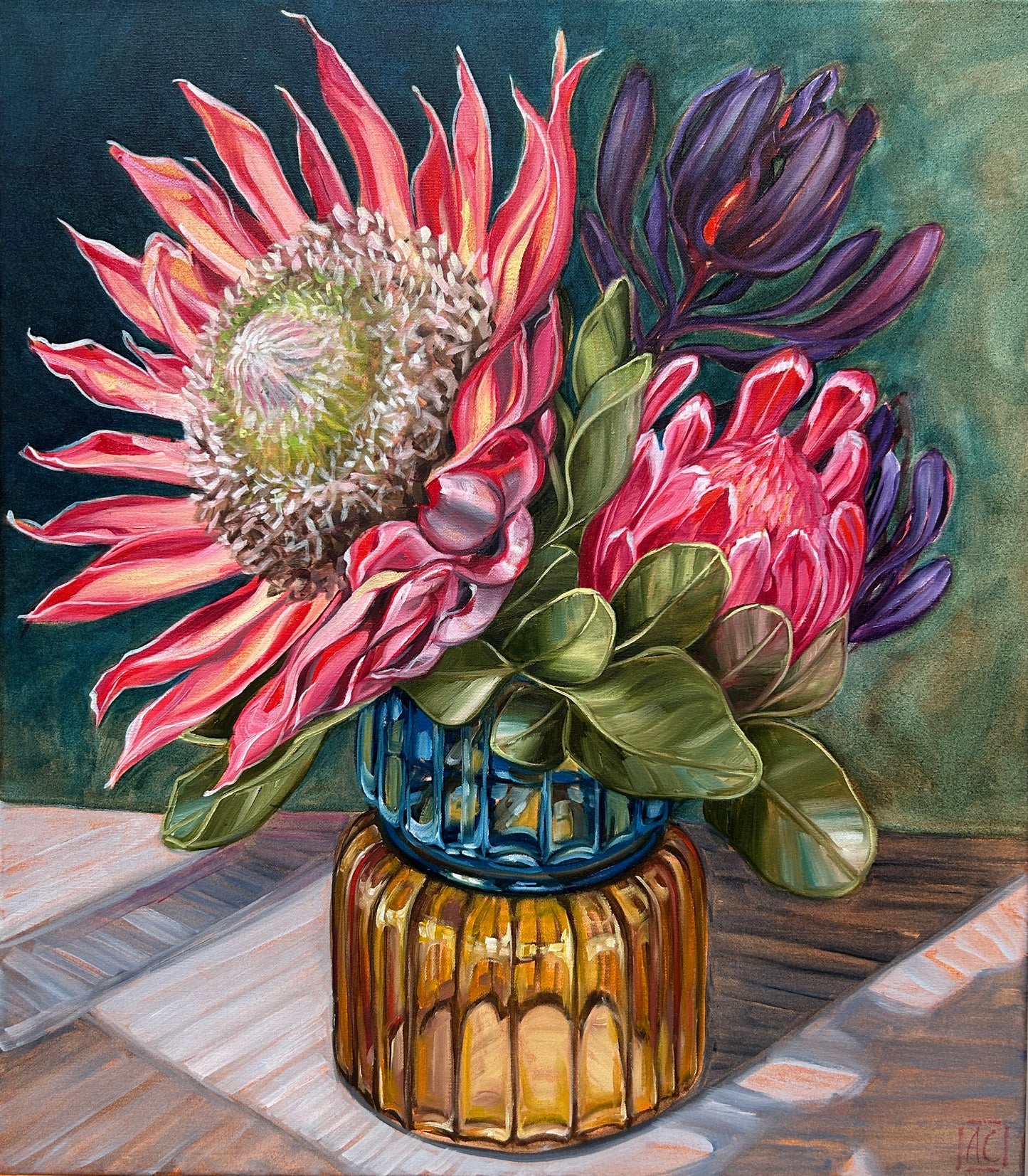 Proteas in Glass