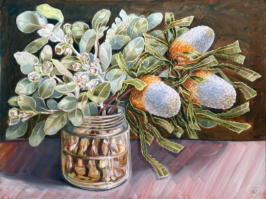 Flicker of the Bush Spirits - trinity - EXCLUSIVE TO ART TO ART GALLERY