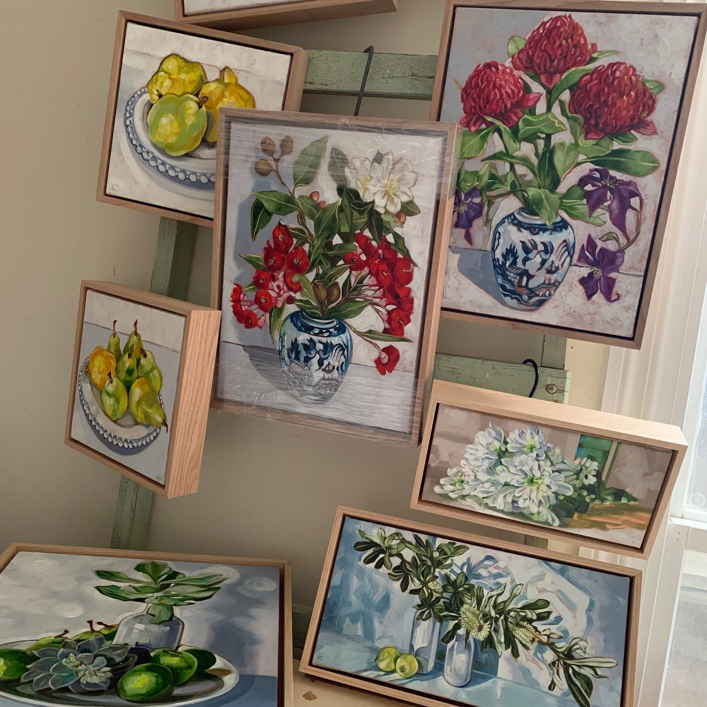 Daisy Throw on French Linen