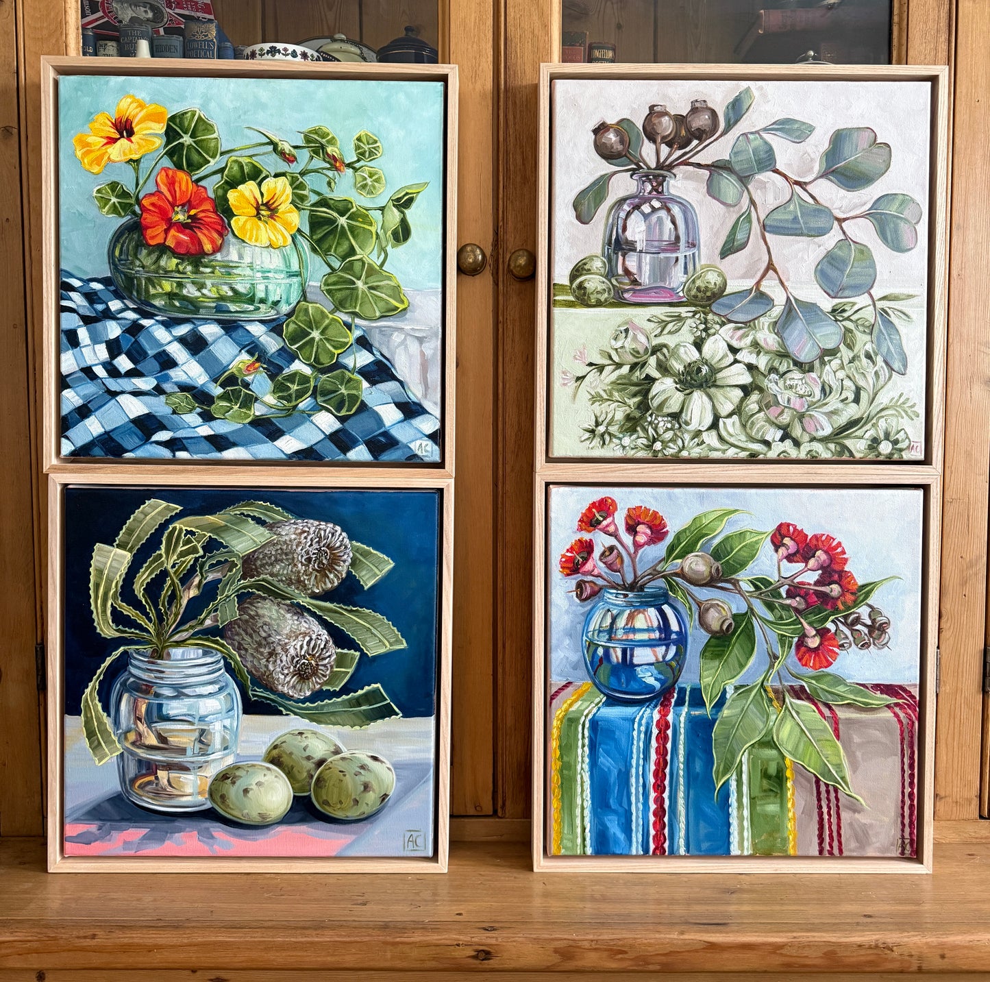 Cloth - Nasturtium checks