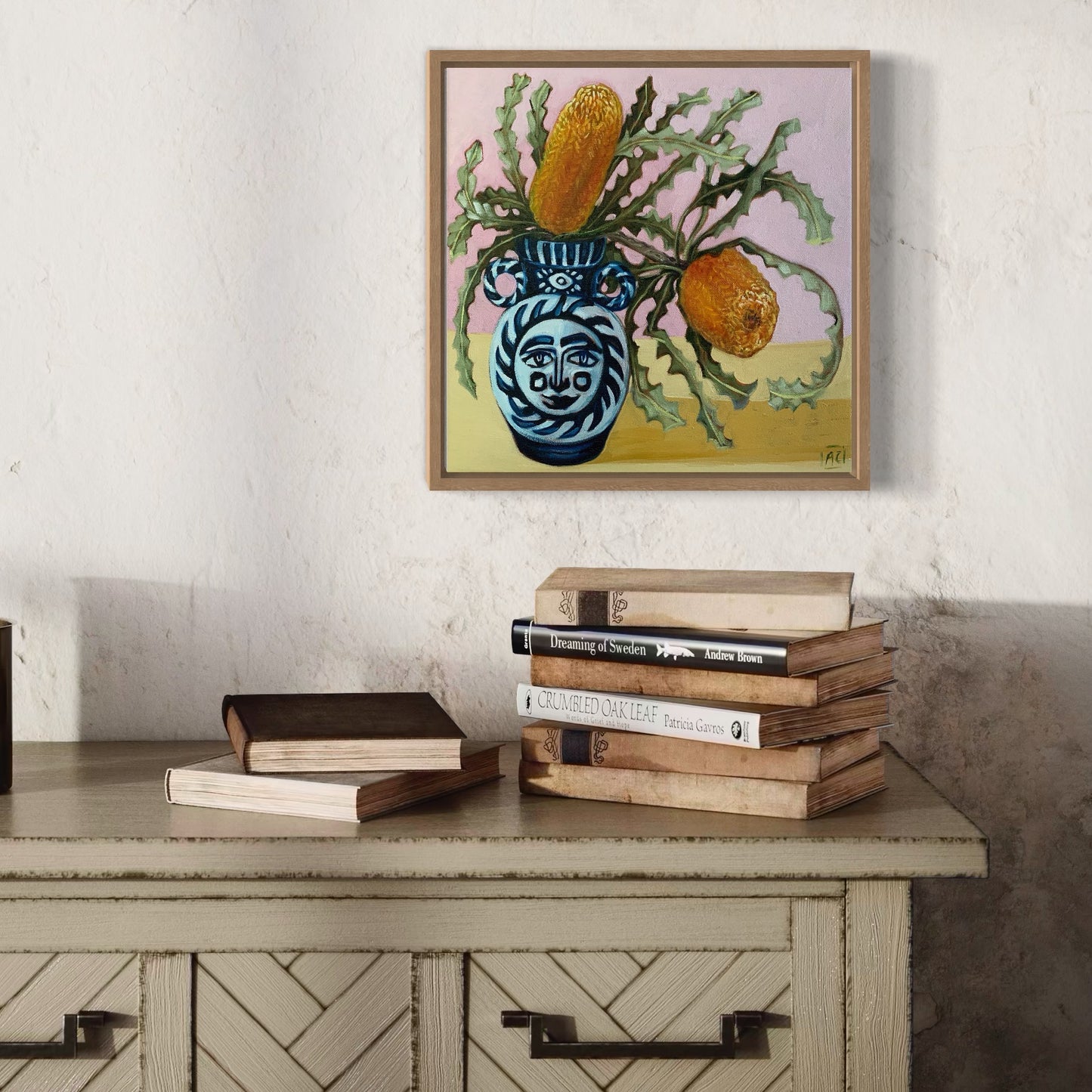 Banksias and sun vase – Seed Packet - Available exclusively from Martine Gallery