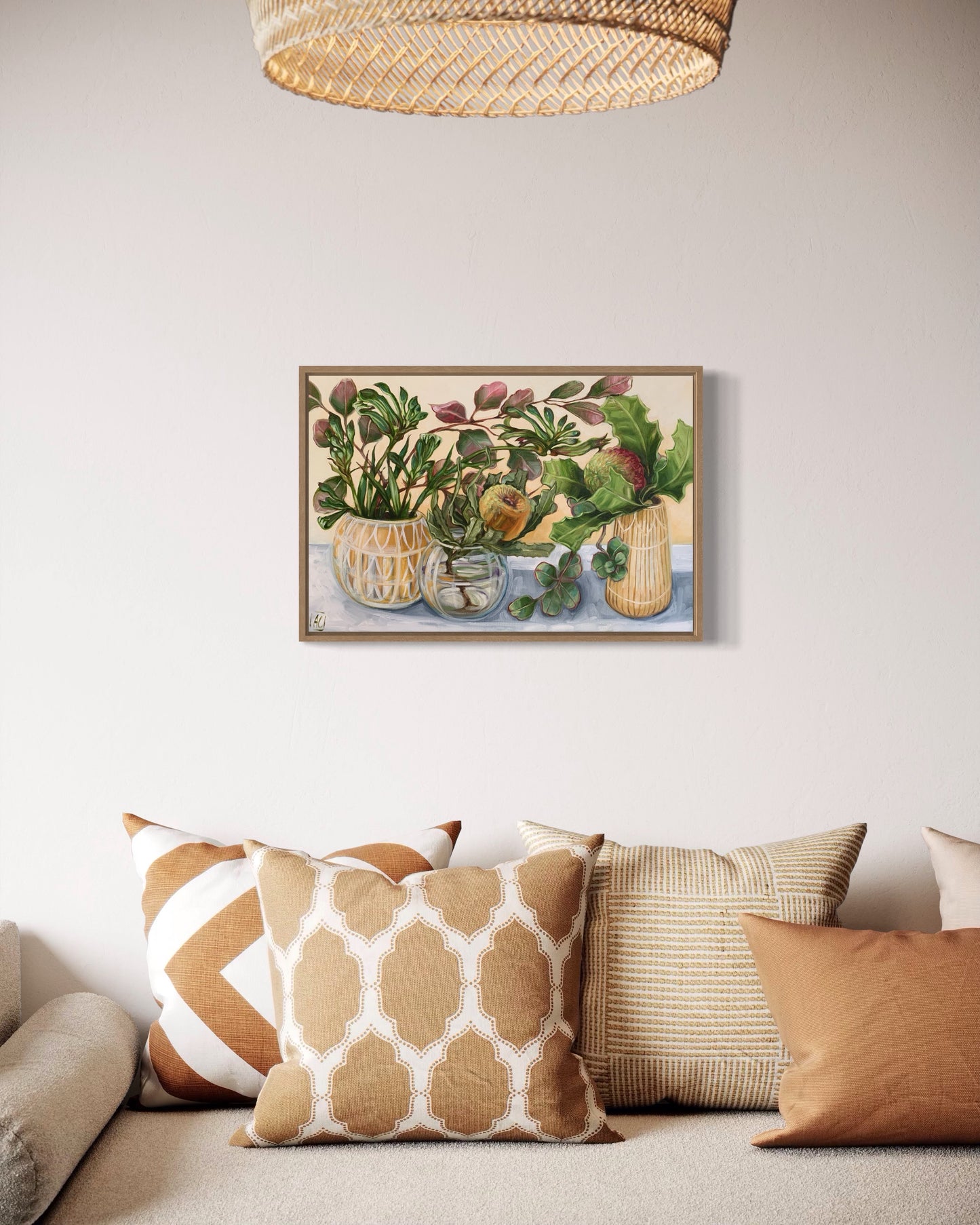 Outside the Studio door