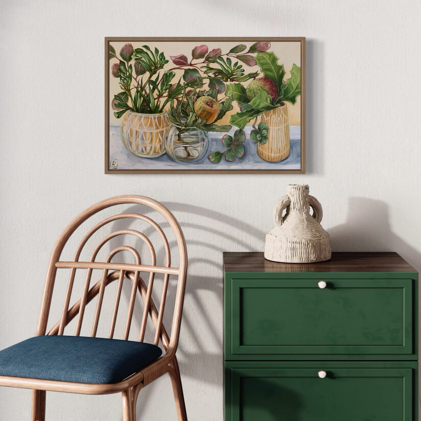 Outside the Studio door