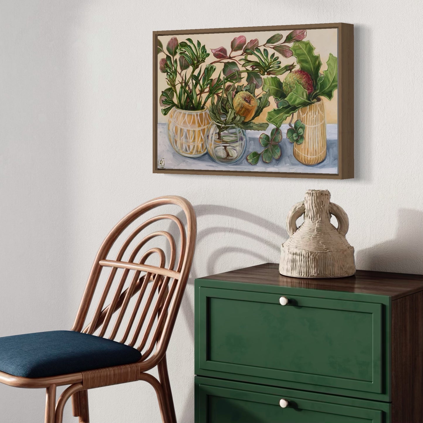 Outside the Studio door