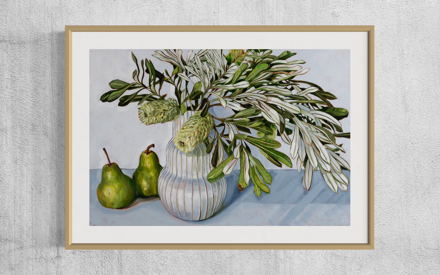 Banksia and Pear sweep - PRINT LIMITED EDITION