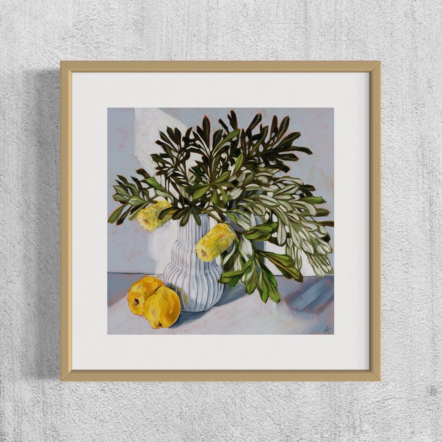 Quince and Banksia Giclee Print Limited Edition