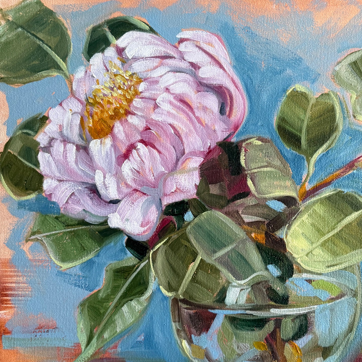 Peony and Dollar Gum Study 2