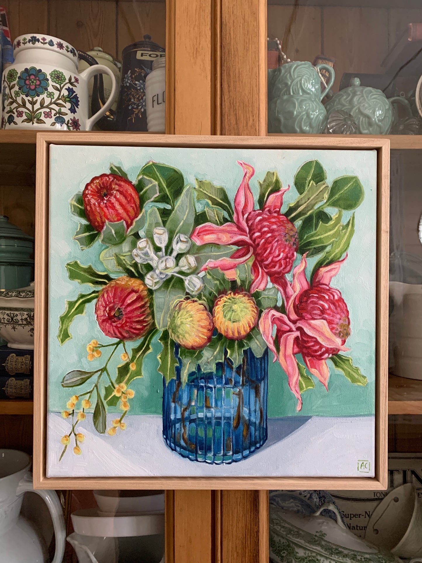 Native Bouquet in blue