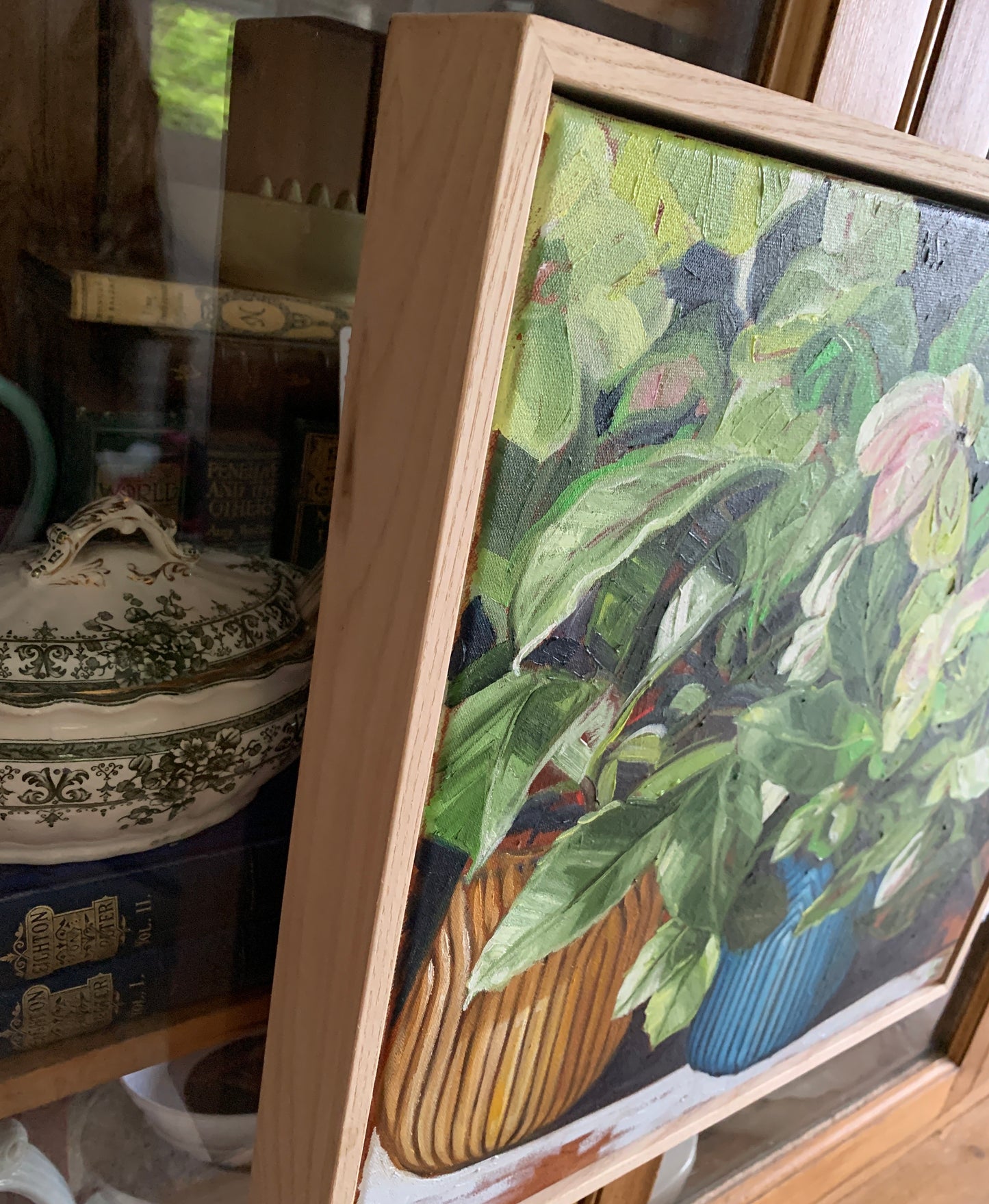 hellebore in shadow - Available in the gallery and online exclusively from ART LOVERS AUSTRALIA