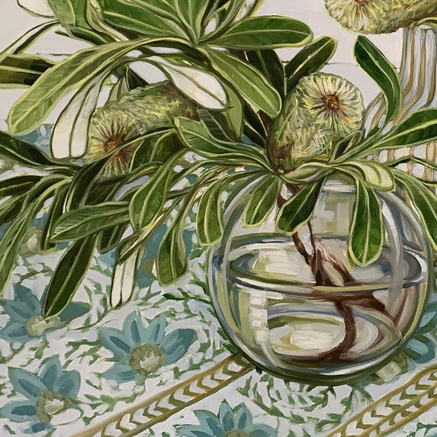 Coastal Banksia in Glass