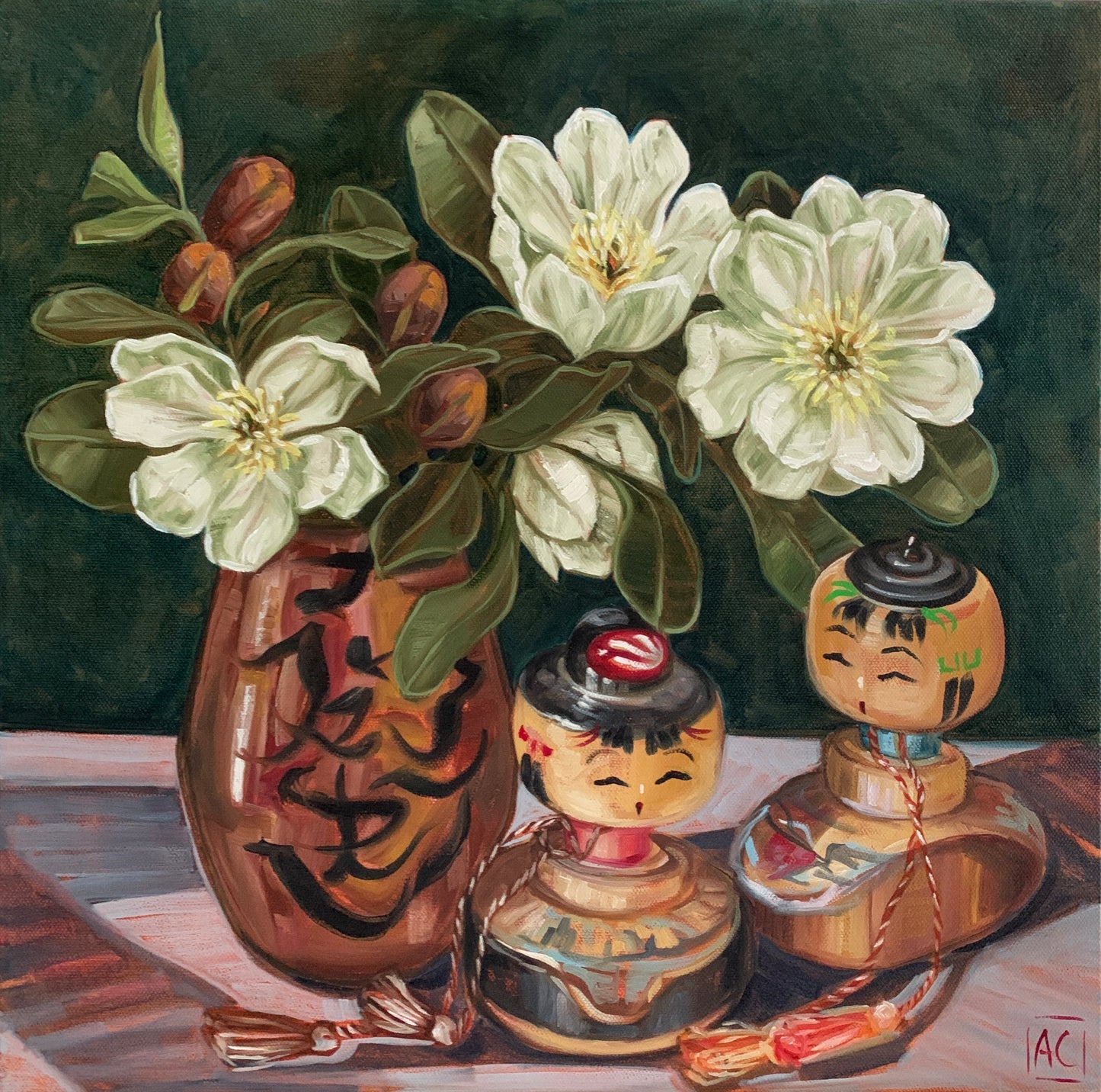 Magnolia and Rice Wine