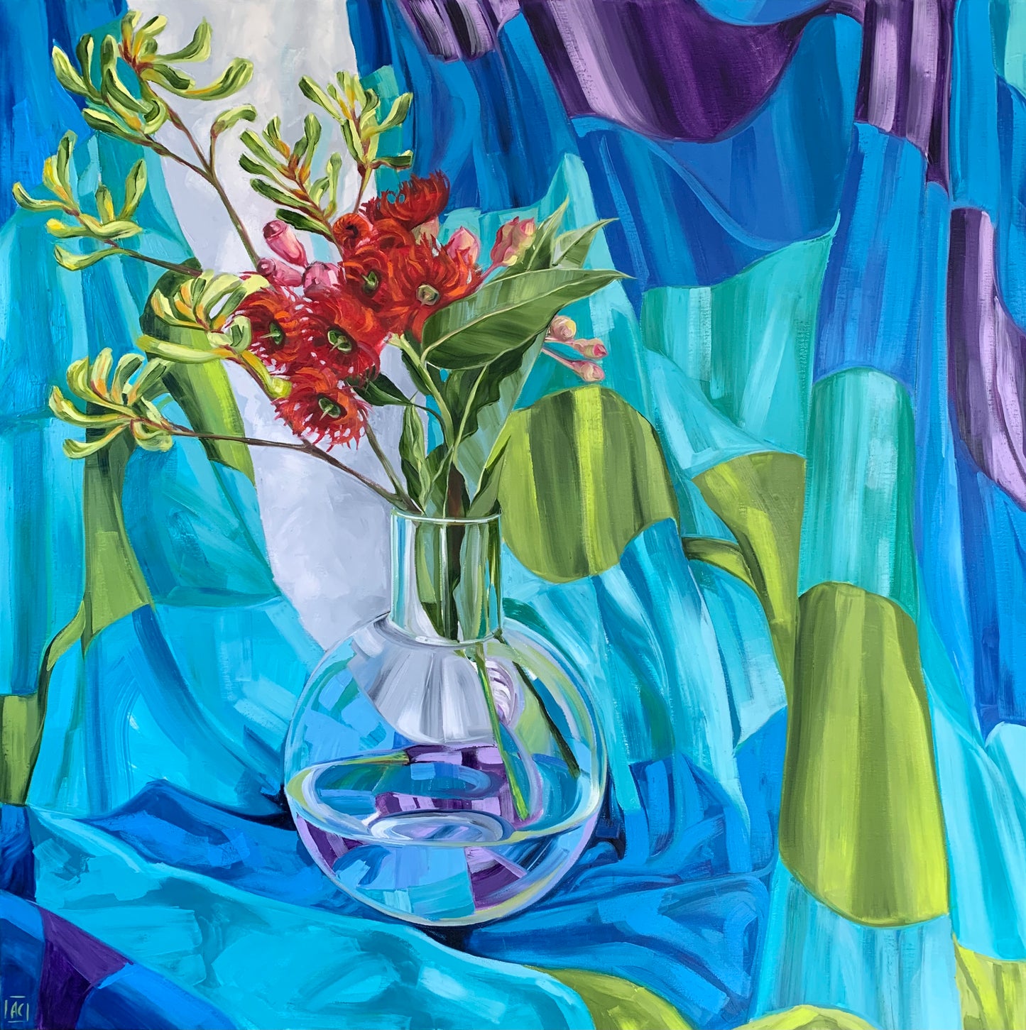 Kangaroo, Gum Blossom and the Seven Seas  #1