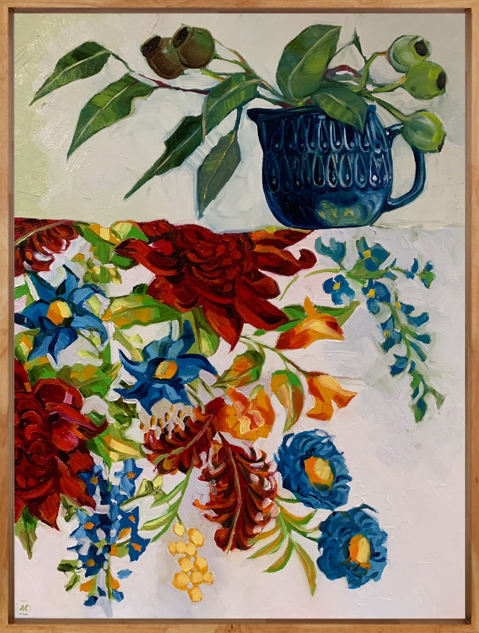 Souvenir Australiana - small blue jug