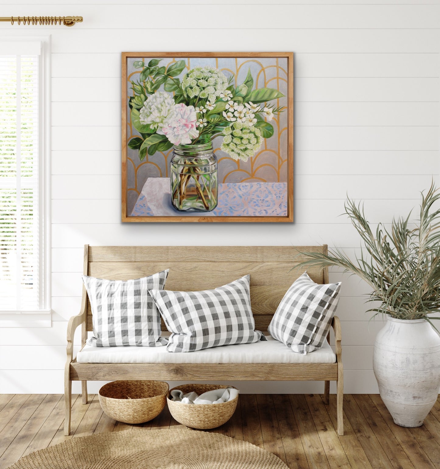 Green and Silver at the Foliage Farm