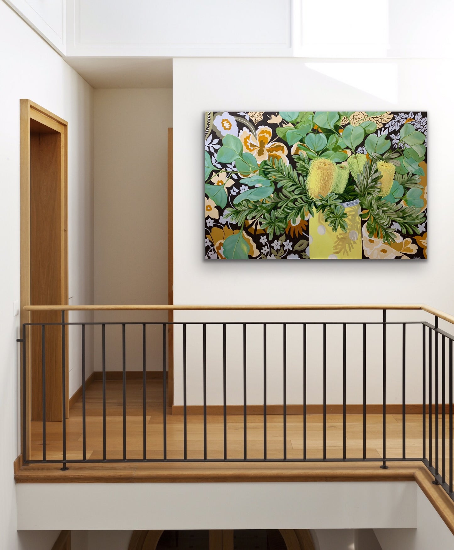 Banksias, Dollar Gum and the Vintage Sanderson