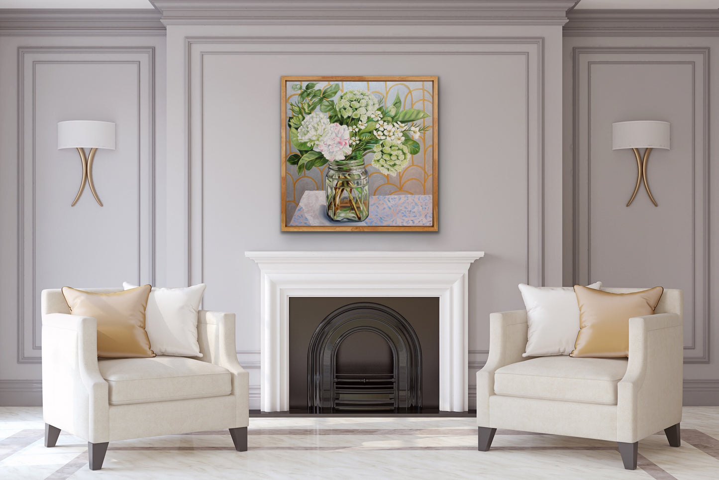 Green and Silver at the Foliage Farm