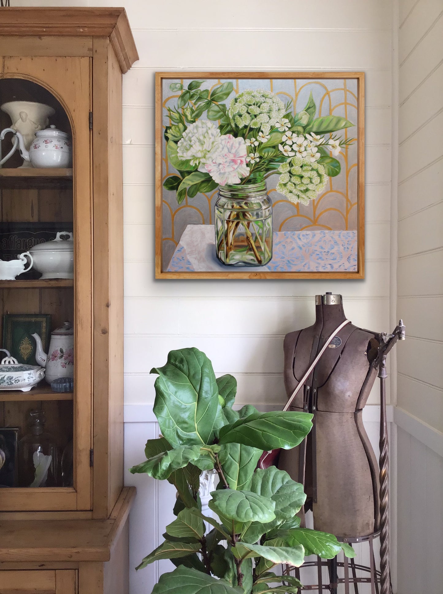 Green and Silver at the Foliage Farm