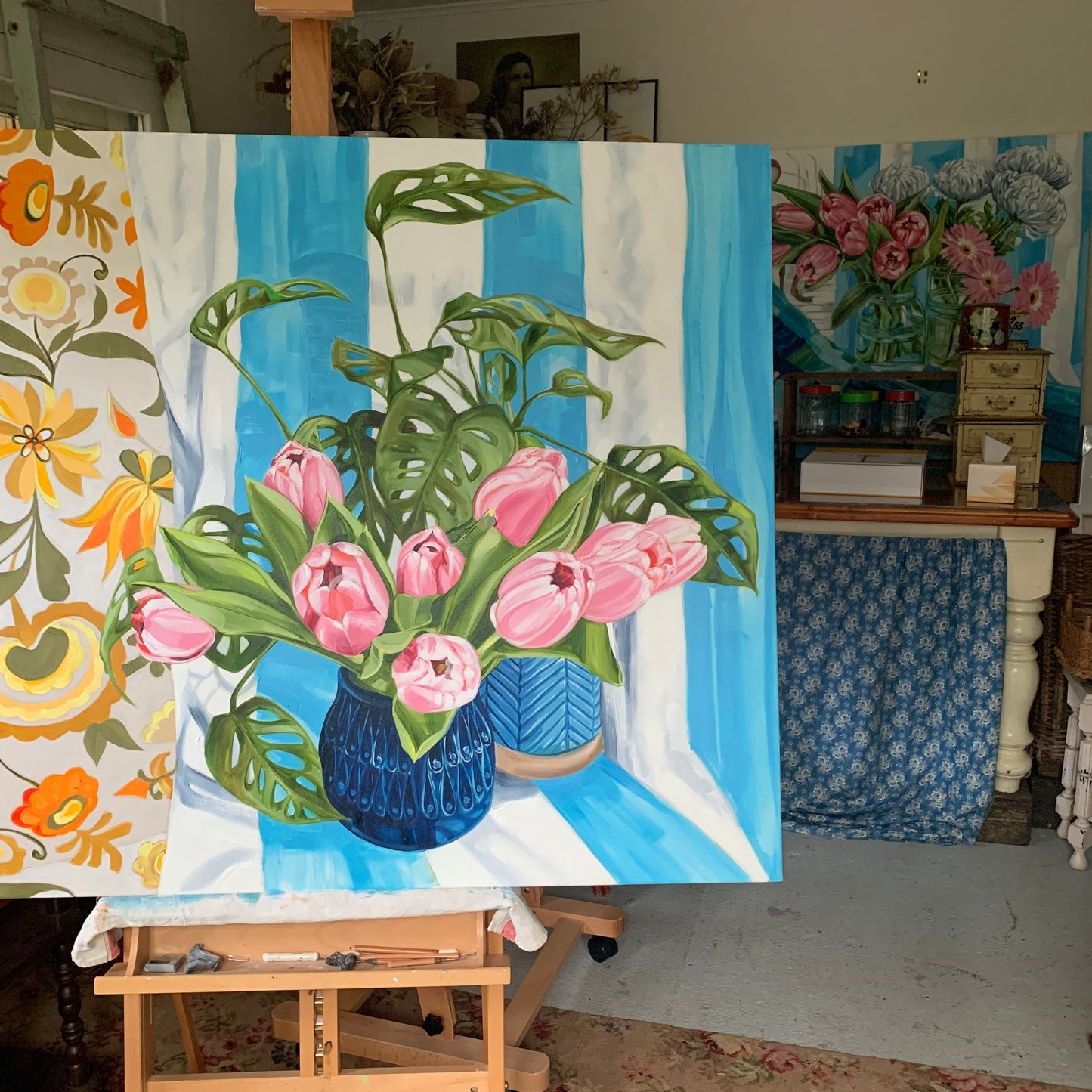 Tulips and Swiss Cheese