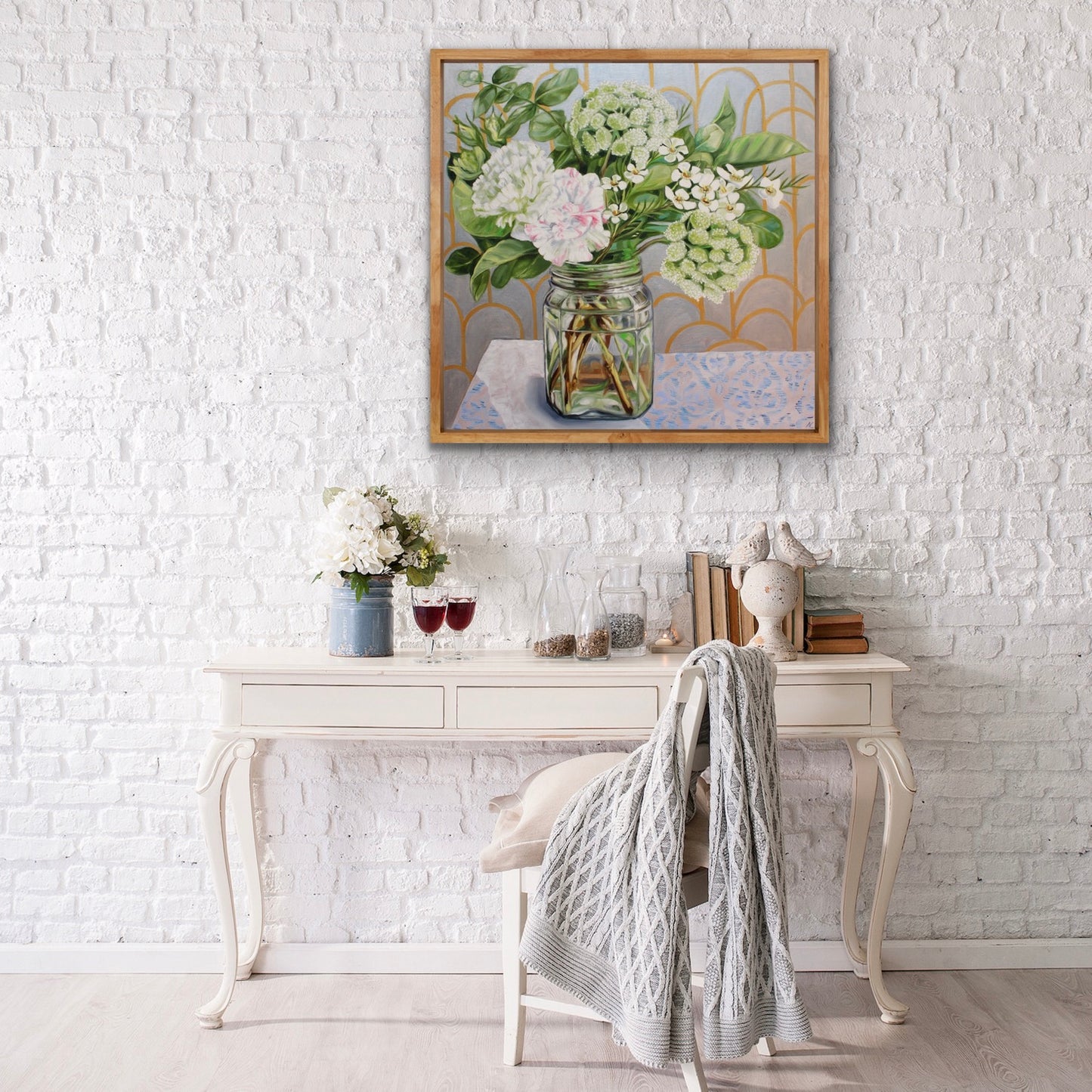 Green and Silver at the Foliage Farm