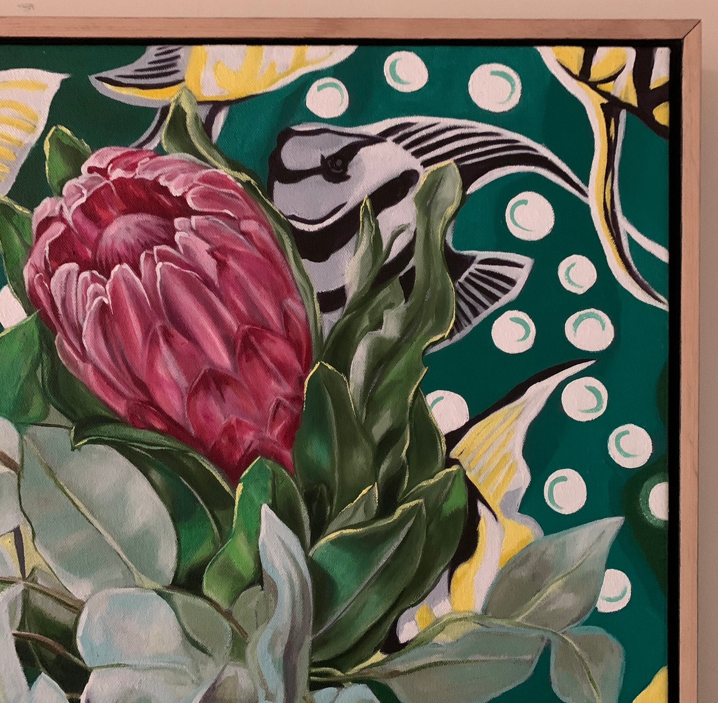 Gum leaves and the Angel Fish