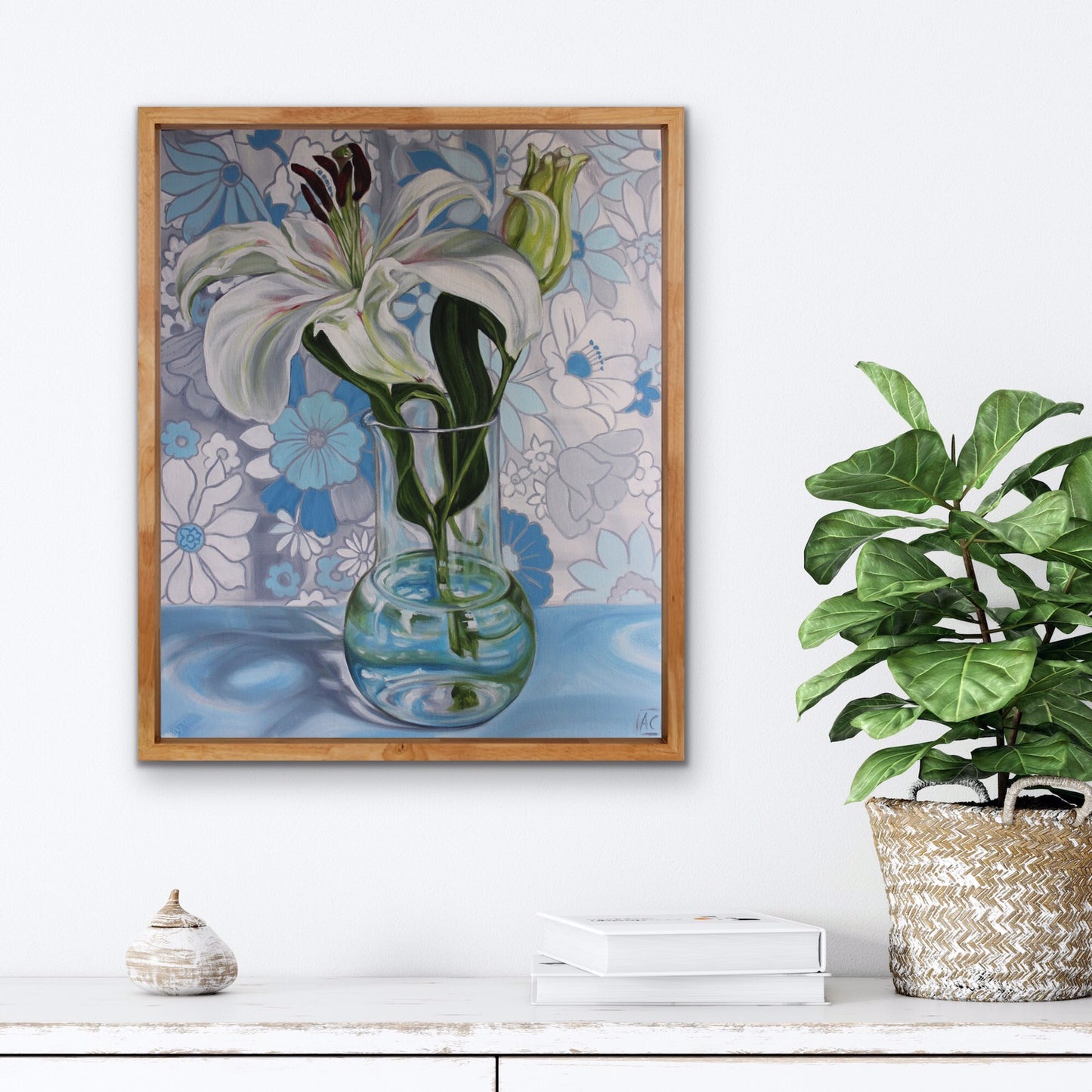 Siblings and Words of the Day - White Lilium