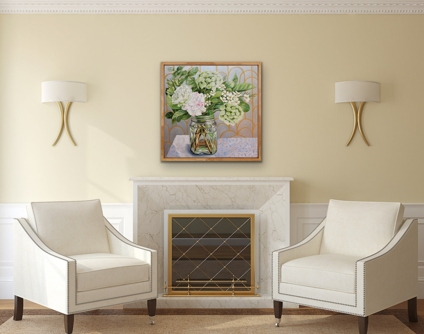 Green and Silver at the Foliage Farm