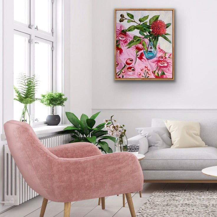 Australiana Waratah in Pink