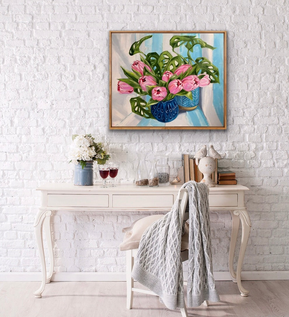 Tulips and Swiss Cheese