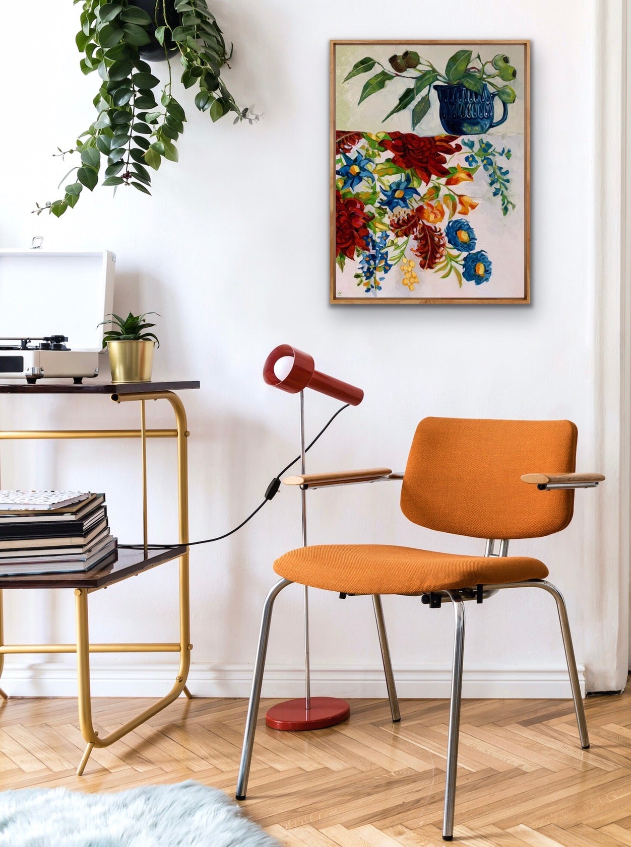 Souvenir Australiana - small blue jug