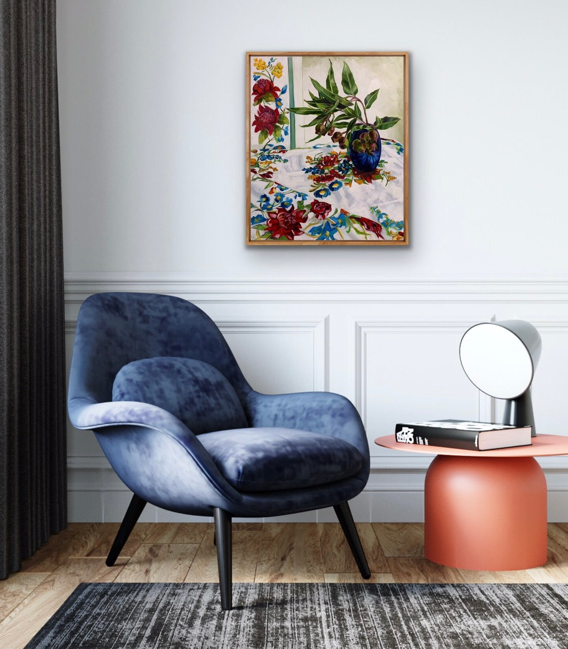 Souvenir and Gum nuts in Blue