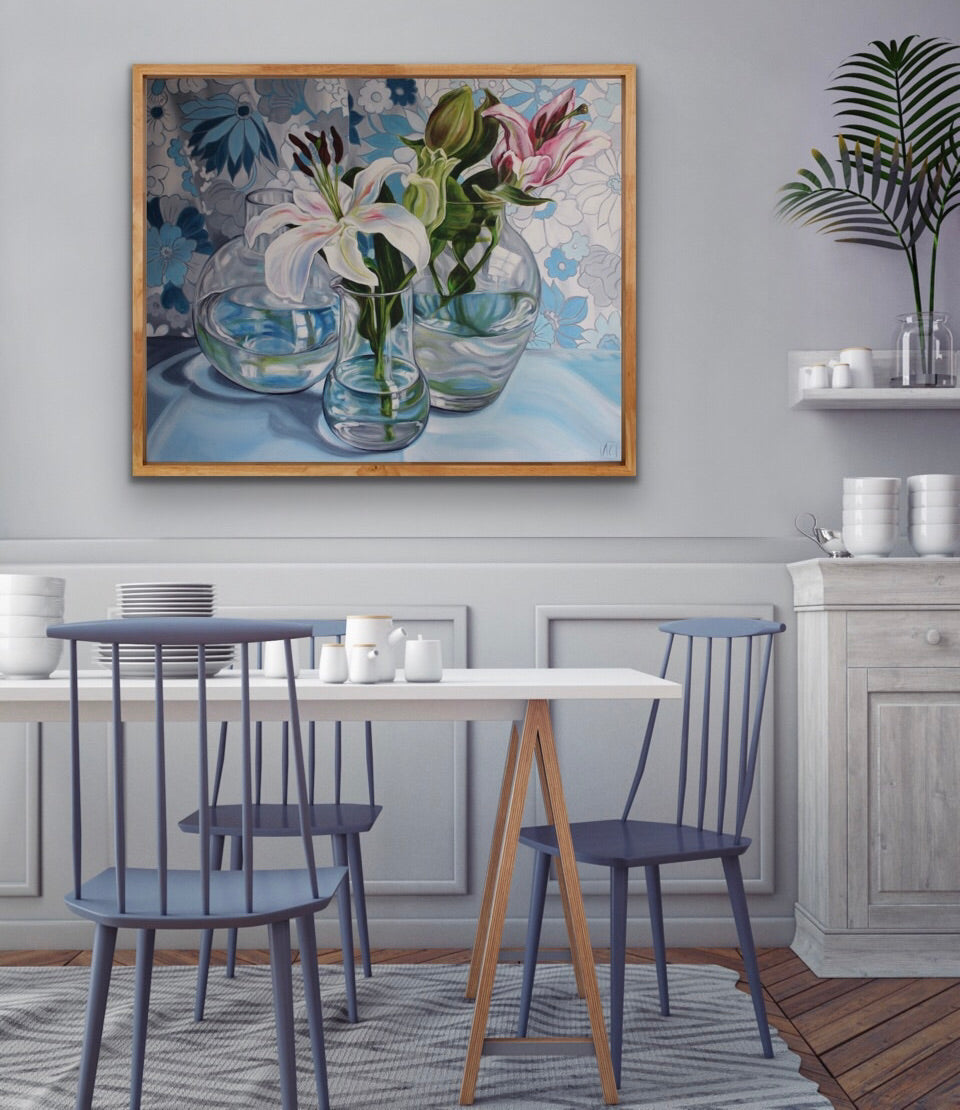 Sibling Reflections - Lilliums