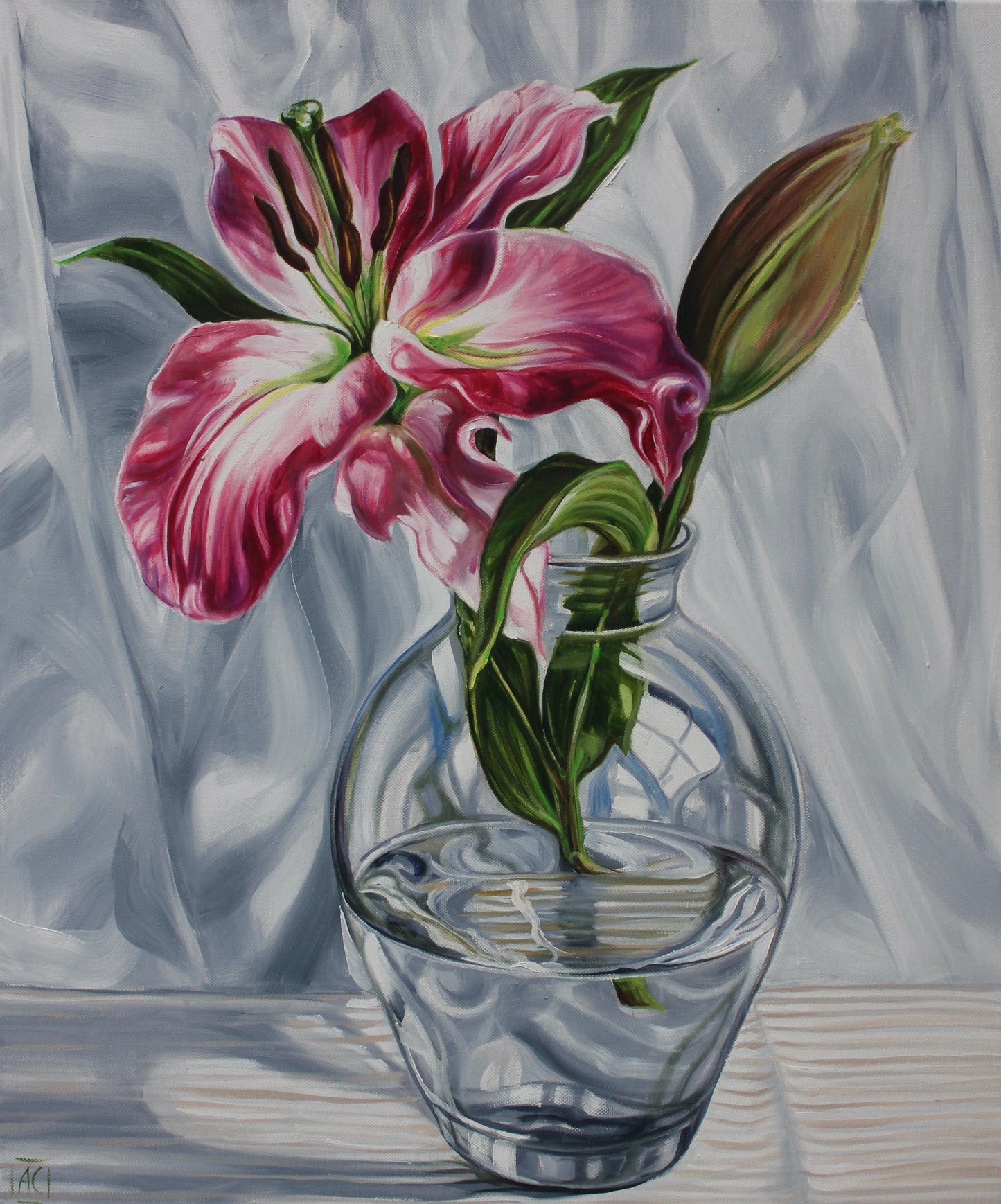 Siblings and Words of the Day - Pink Lilium