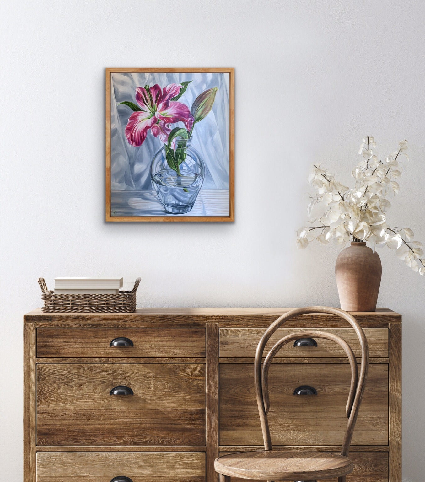 Siblings and Words of the Day - Pink Lilium