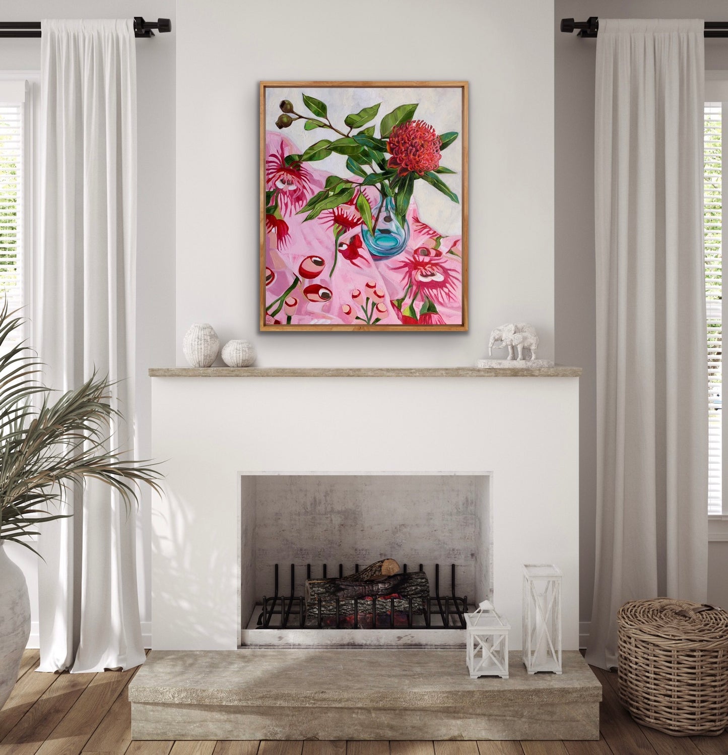 Australiana Waratah in Pink