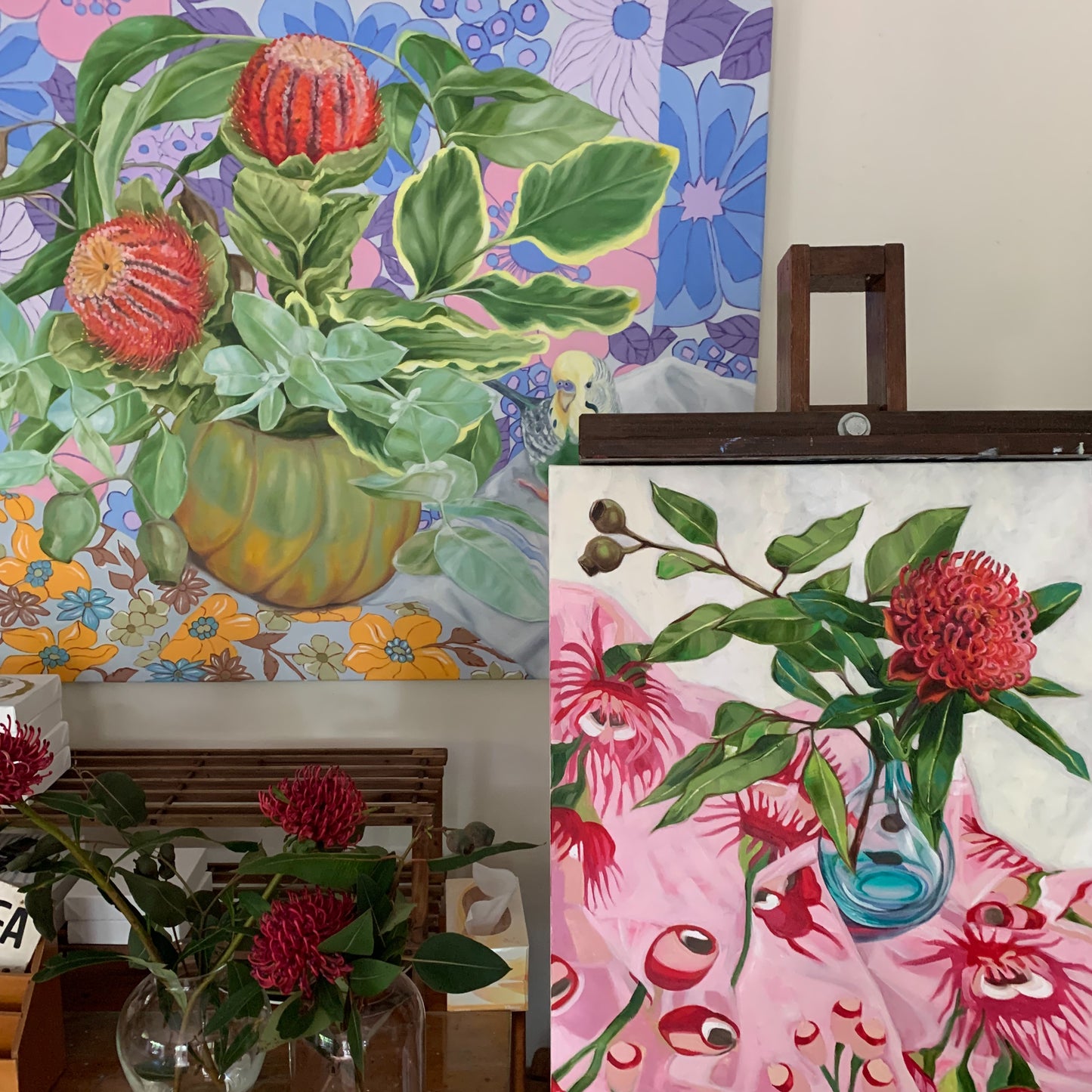 Australiana Waratah in Pink