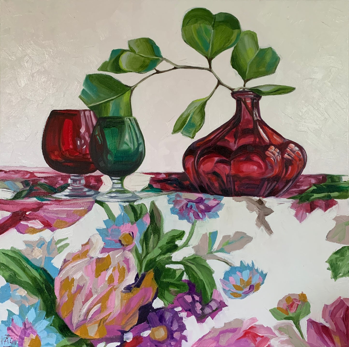 Dollar Gum on Green and Red - Souvenir