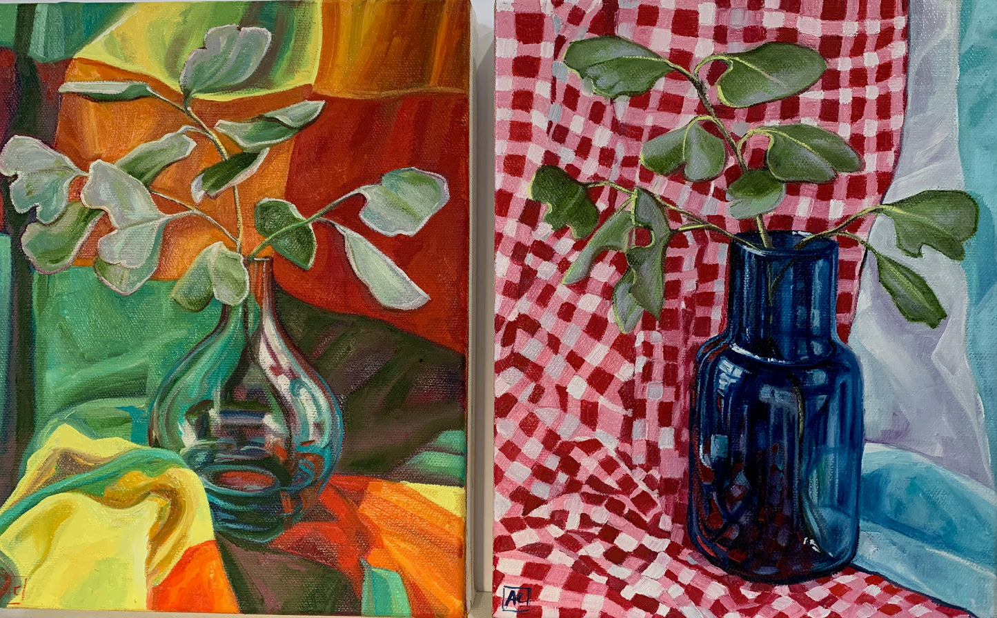 Dollars in Turquoise Vintage Blanket