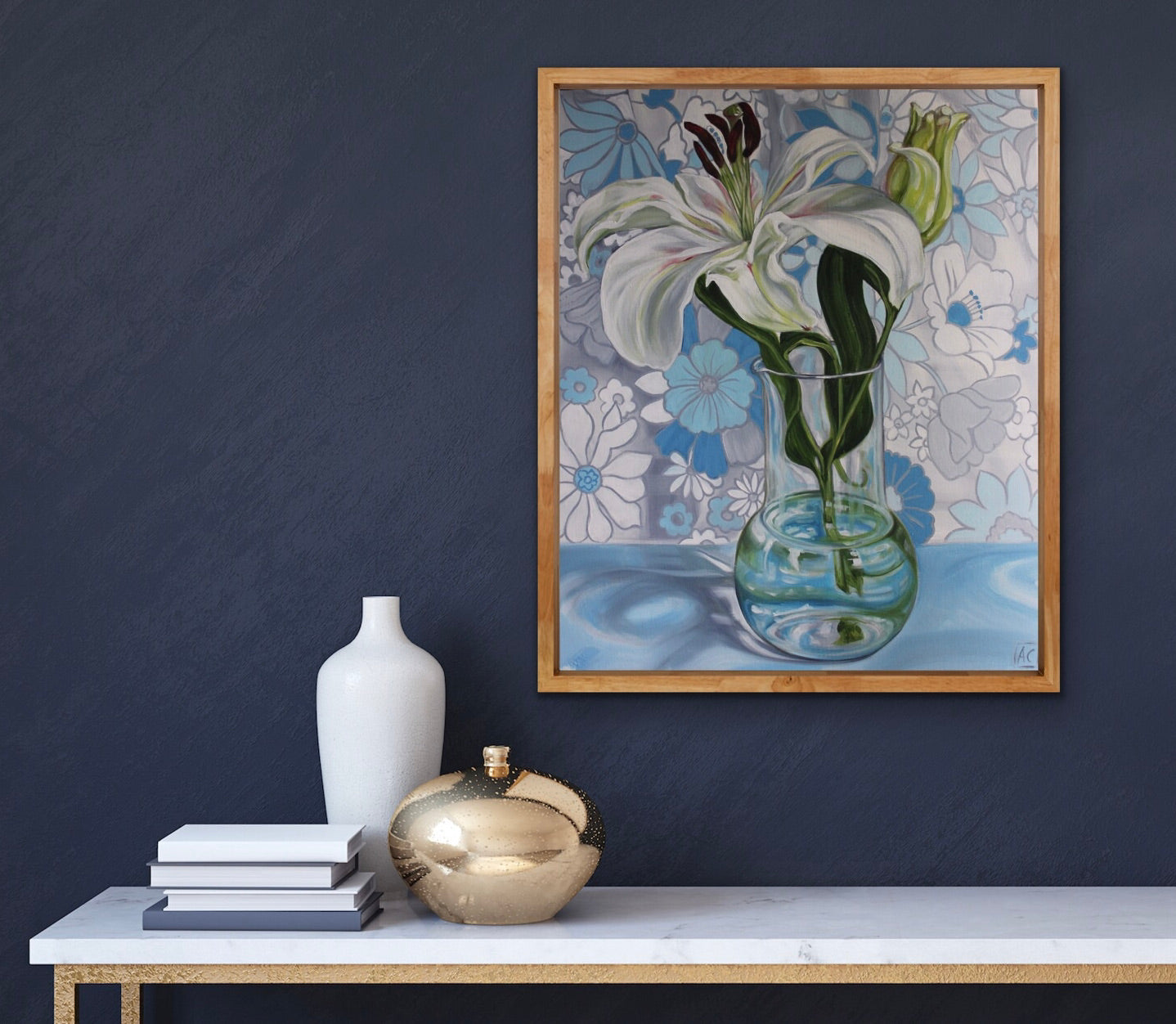 Siblings and Words of the Day - White Lilium