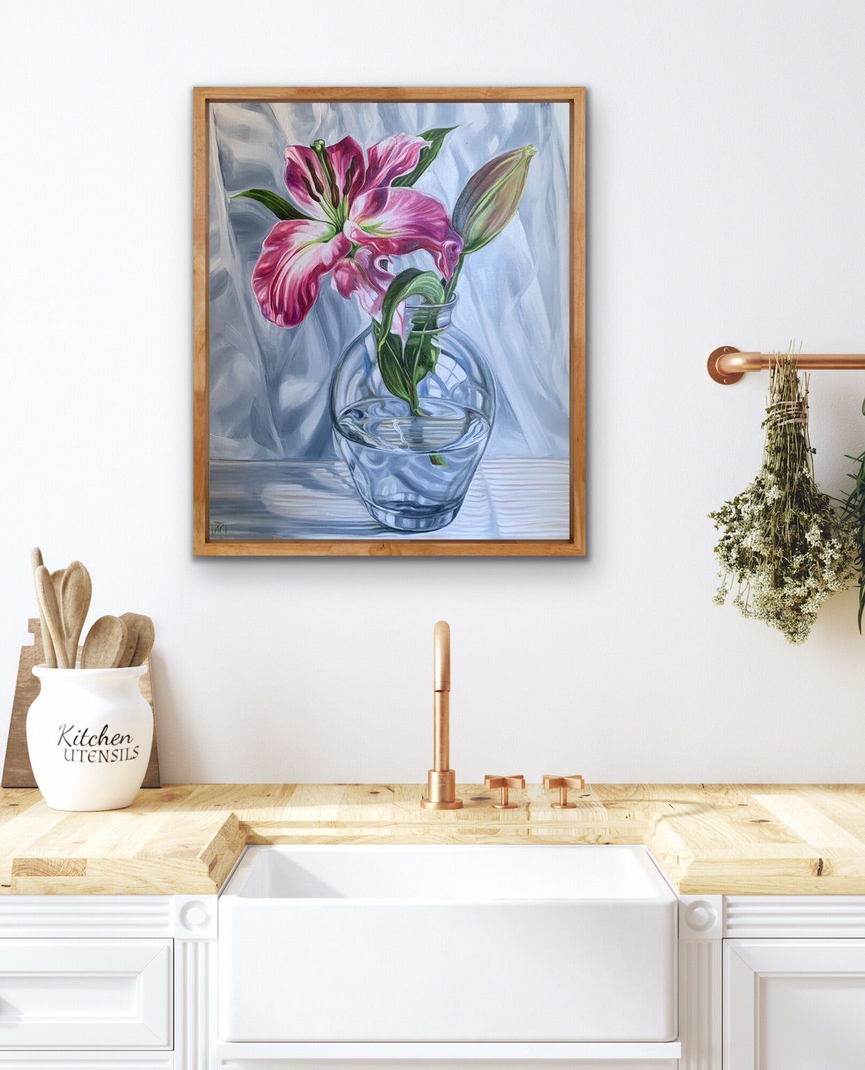 Siblings and Words of the Day - Pink Lilium