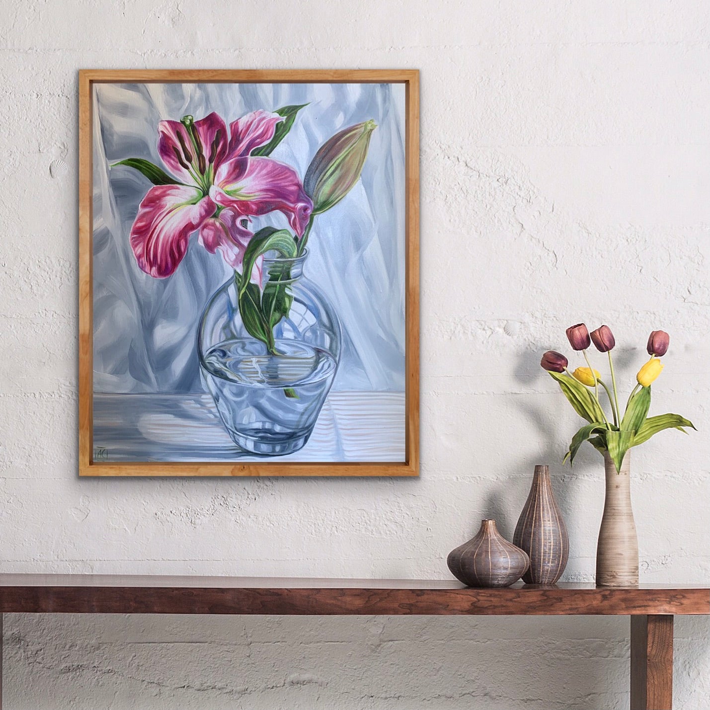 Siblings and Words of the Day - Pink Lilium