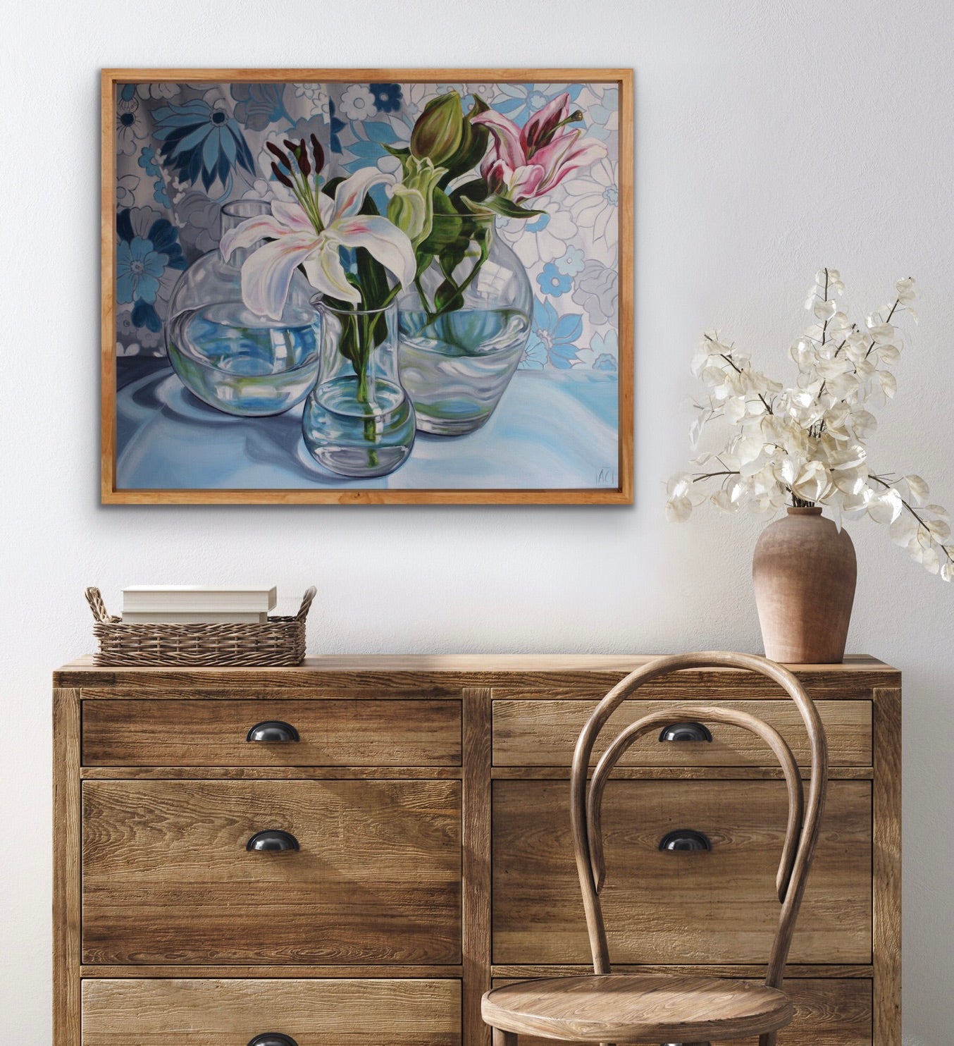 Sibling Reflections - Lilliums