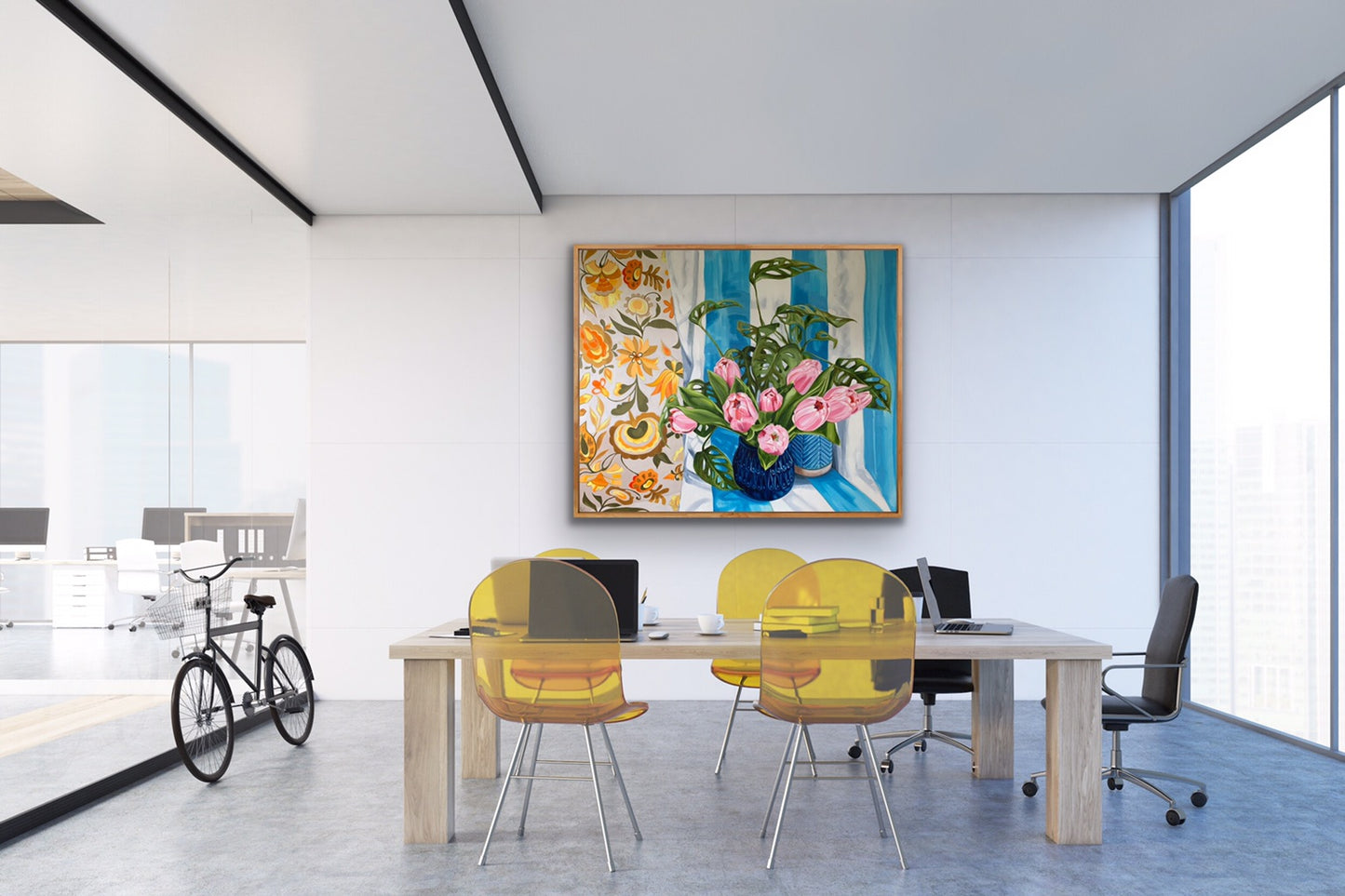 Tulips and Swiss Cheese