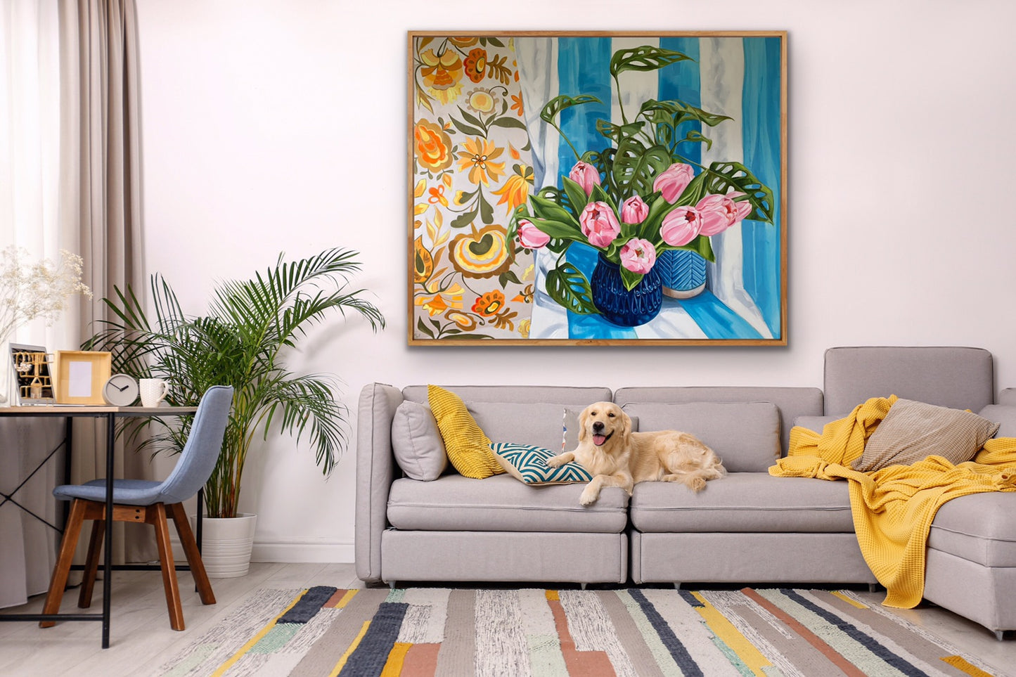 Tulips and Swiss Cheese