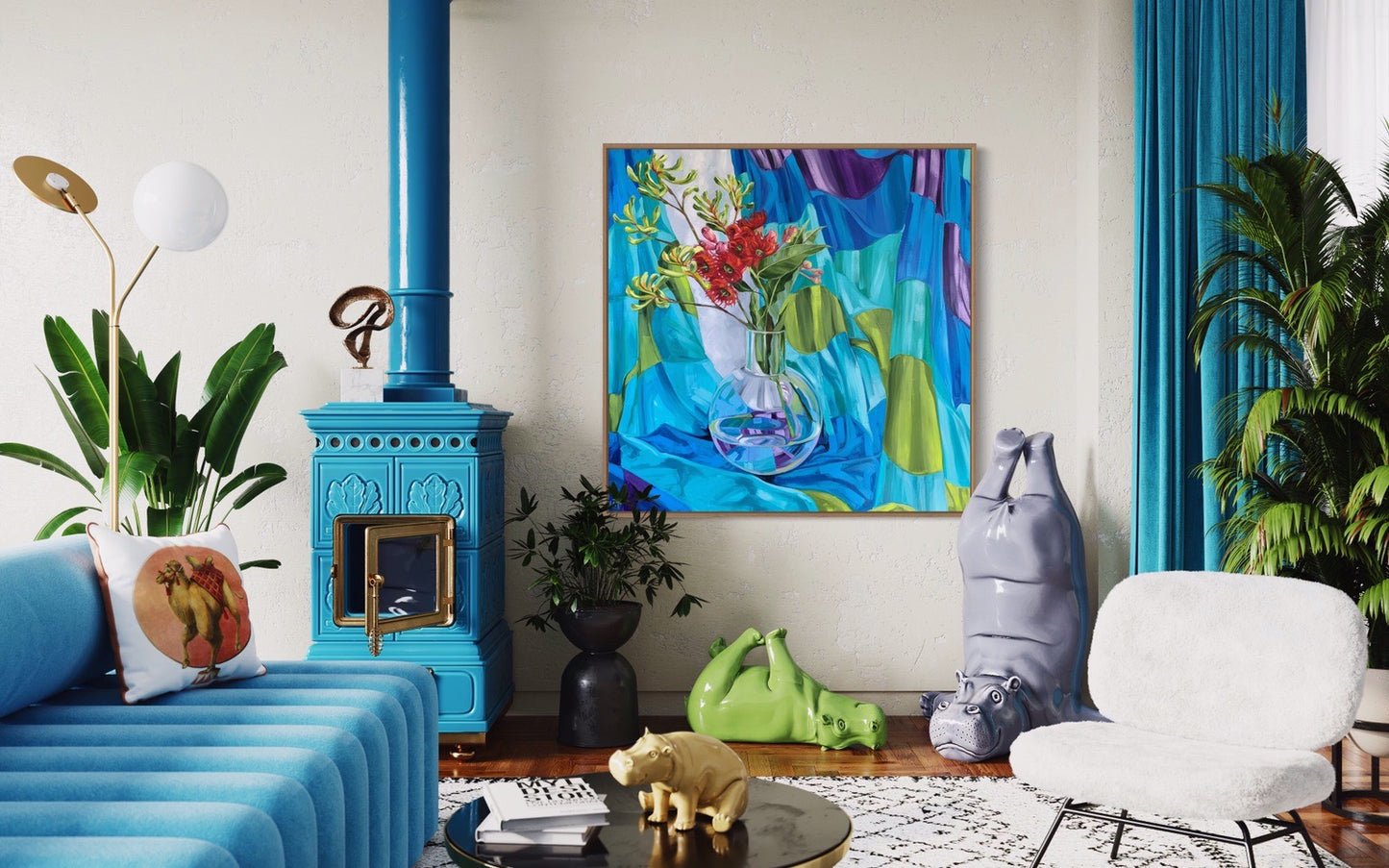 Kangaroo, Gum Blossom and the Seven Seas  #1